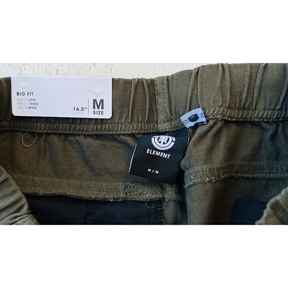 Element Cotton Utility Chillin Twill Cargo Pant Size M FNH ELYNP00106 - Picture 4 of 10